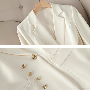 2025 новая девушка ученый брюки розовый костюм сын 2 наборы бизнес работа Формальная служба костюм пальто и брюки