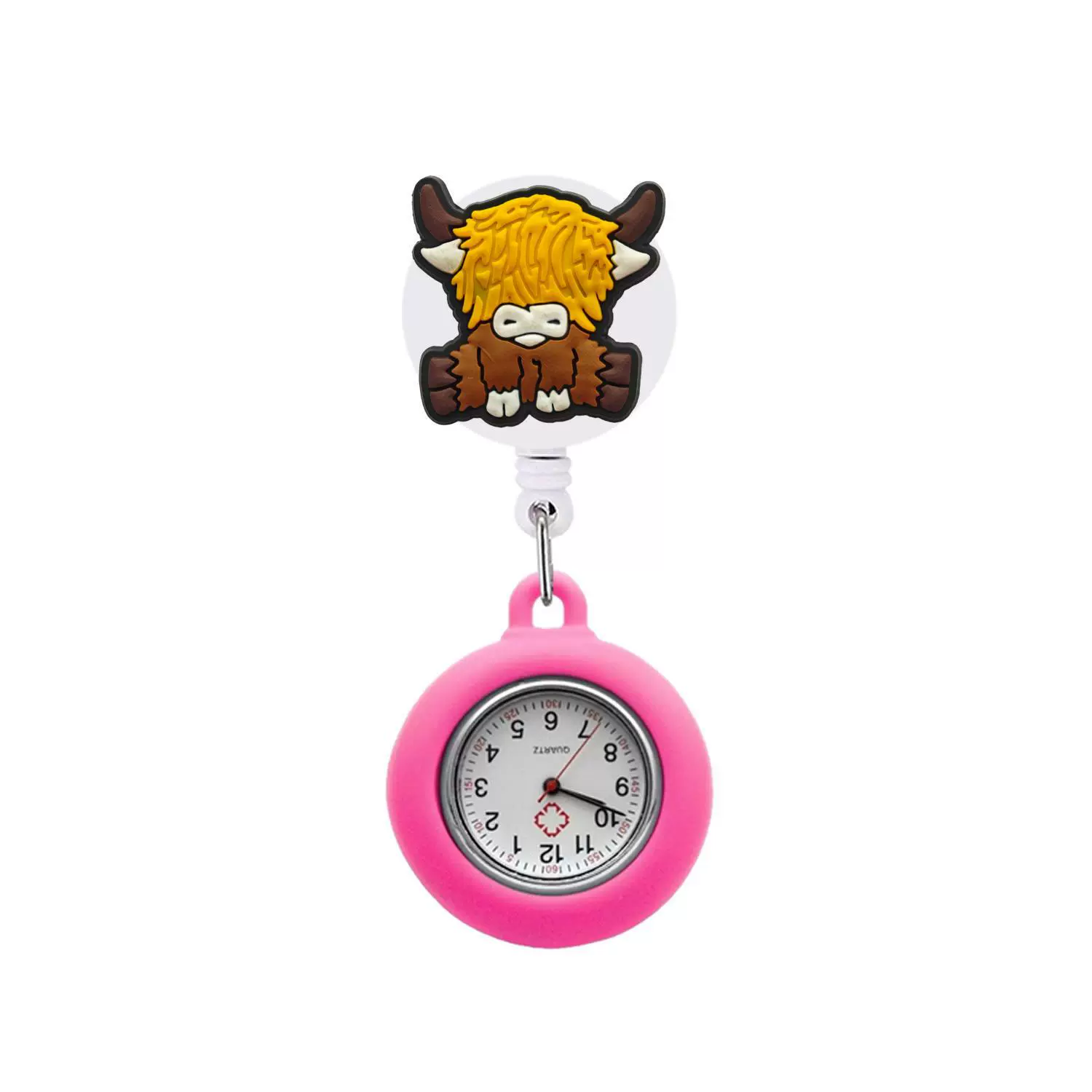 Карманные милые силиконовые часы-проходные, Amazon