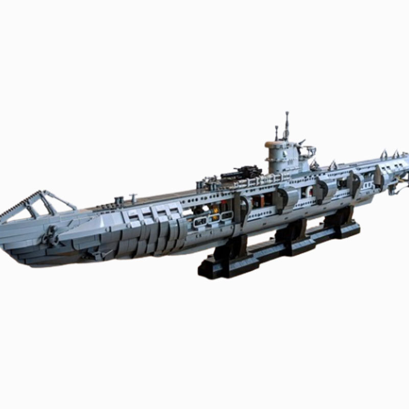 U-boat Building Blocks High Difficulty Assembly Model For Adults_voghion.com