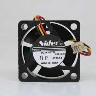 D03X-05TM ȫ��ԭ�bnidec 5V 0.12A 3010 �W�j΢��Ӳ�P��ɢ���L��