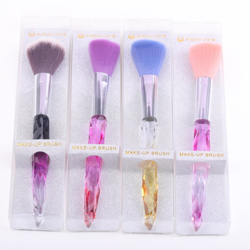 Wholesale beauty brush tool set for beginners, portable multifunctional makeup brush, eyeshadow brush, eyebrow brush, soft direct factory sale