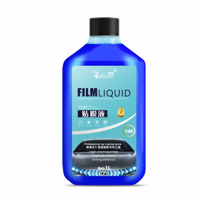 Car Window Film Application Liquid, Solar Film Installation Liquid, Invisible Car Wrap Transparent Maintenance Lubricant, Adsorbent Cleaner (Cleaning/curing agent) - ruiqi-window-film-film-1l-pack