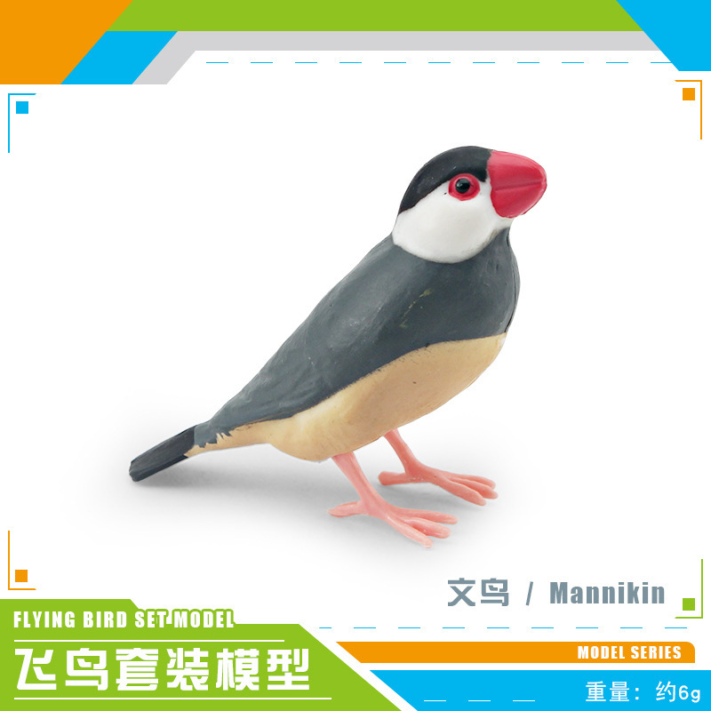 Amazon simulación pájaro modelo animal Thunderbird color Snipe búho Urraca pájaro loro adornos estáticos