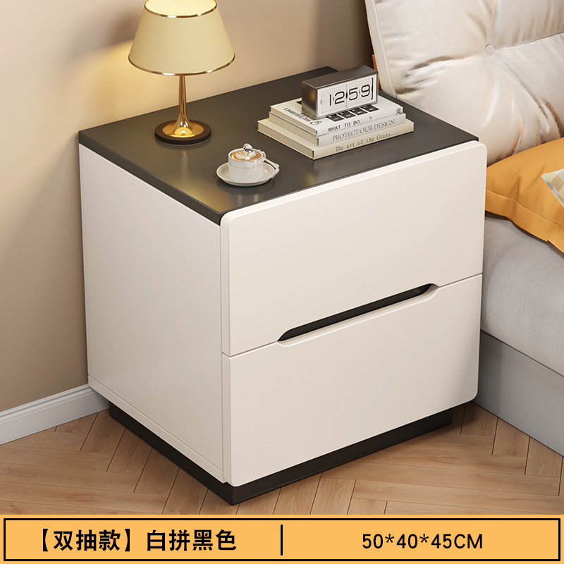 [더블 블랙 바닥] 따뜻한 화이트 + 블랙 50CM