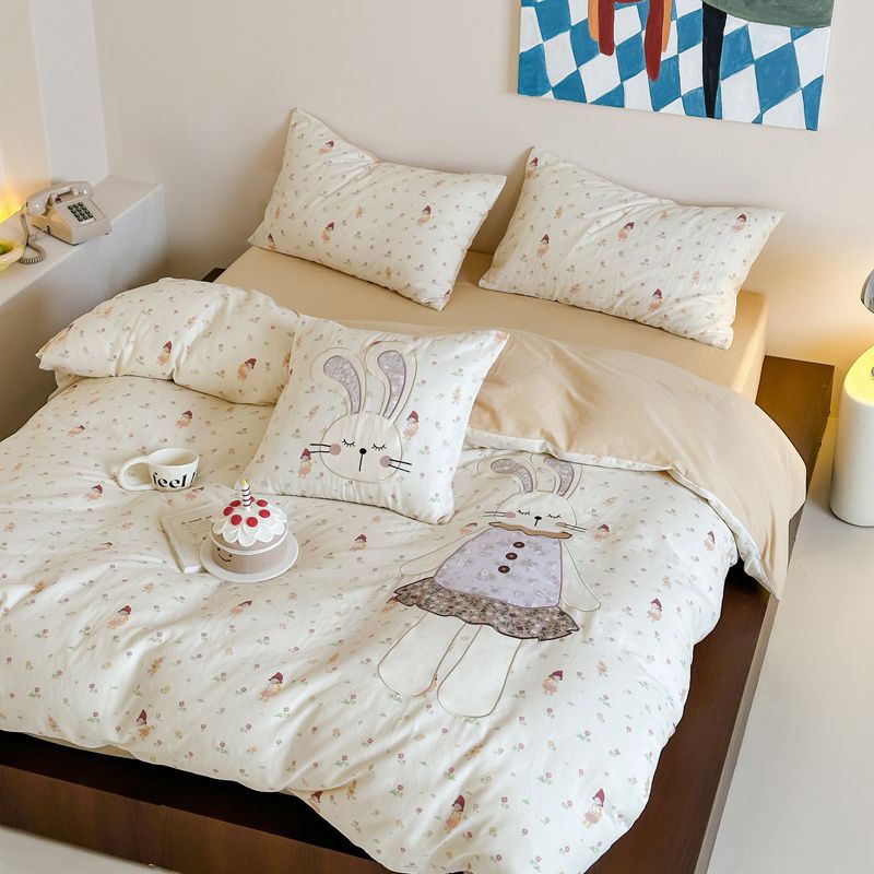 A-KBLK-더블 레이어 원사-공주 토끼