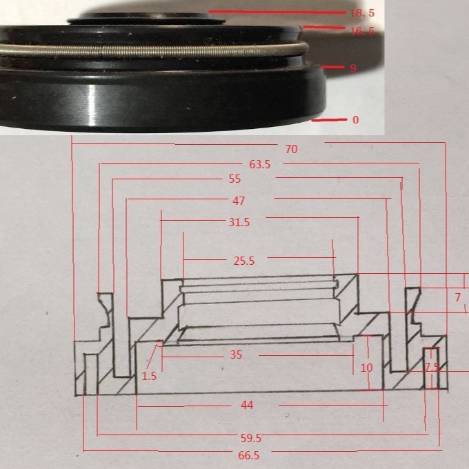 厂家批发骨架油封，订 制油封27*55.6/70*9/18.5，质保两年