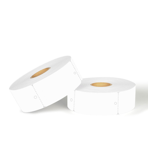Blank clothing roll tag cardboard 35 40 45 50 certificate label printing paper roll copper paper