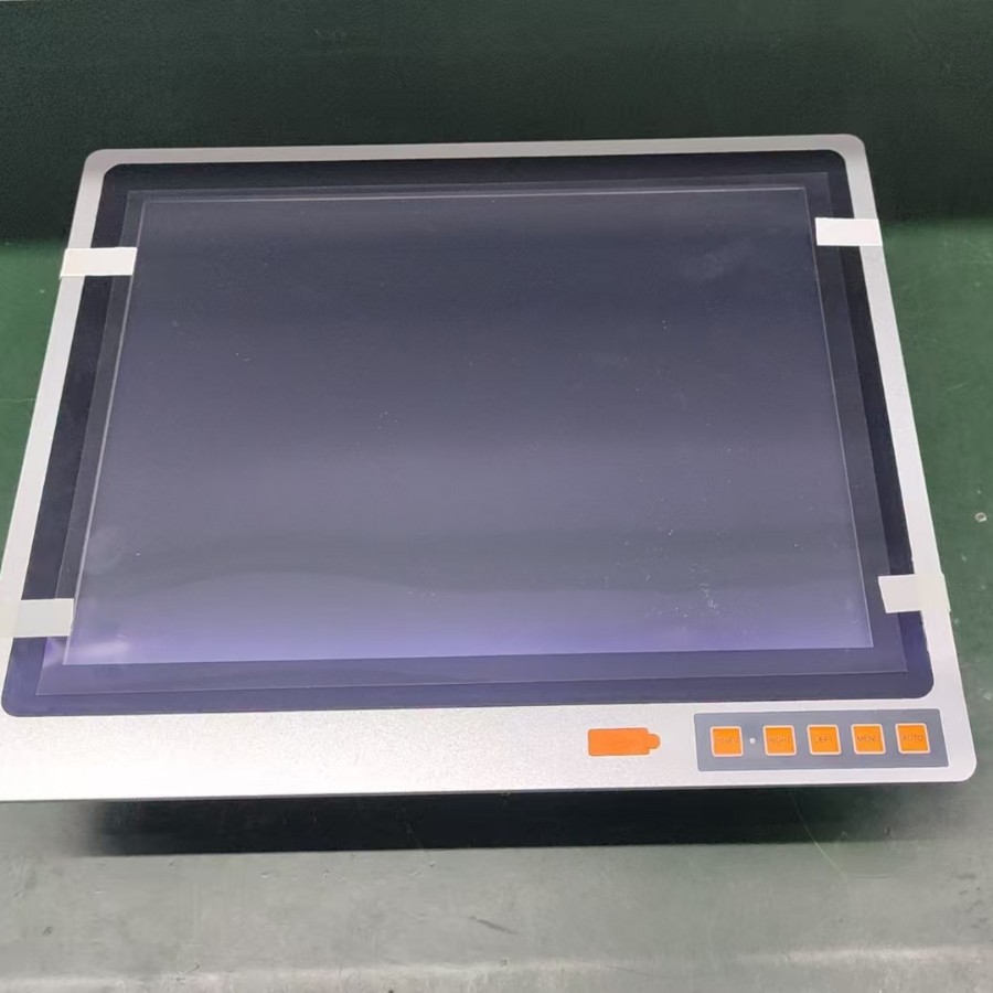 15inch Resistive Touch Display Industrial Control Display All-Aluminum Fully Enclosed Flat-Panel Embedded High-Definition Industrial Grade