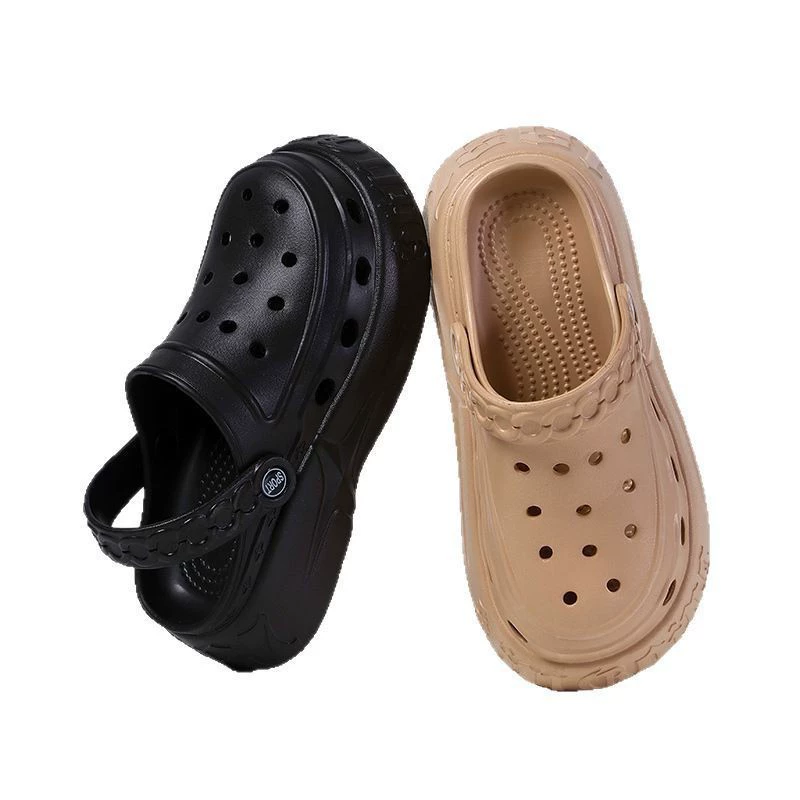 High beach sandals, summer fashionable slippers platform, footwear