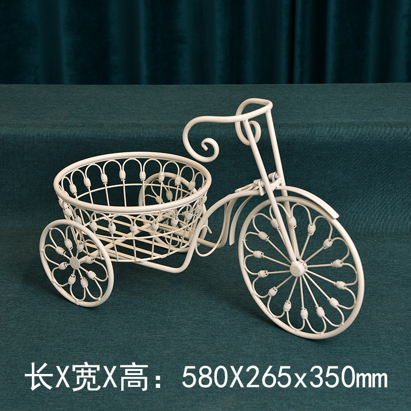 Estilo europeo creativo estante de la boda de hierro de tres capas de la bicicleta de la boda de cumpleaños de múltiples capas soporte de la torta soporte de postre soporte de exhibición