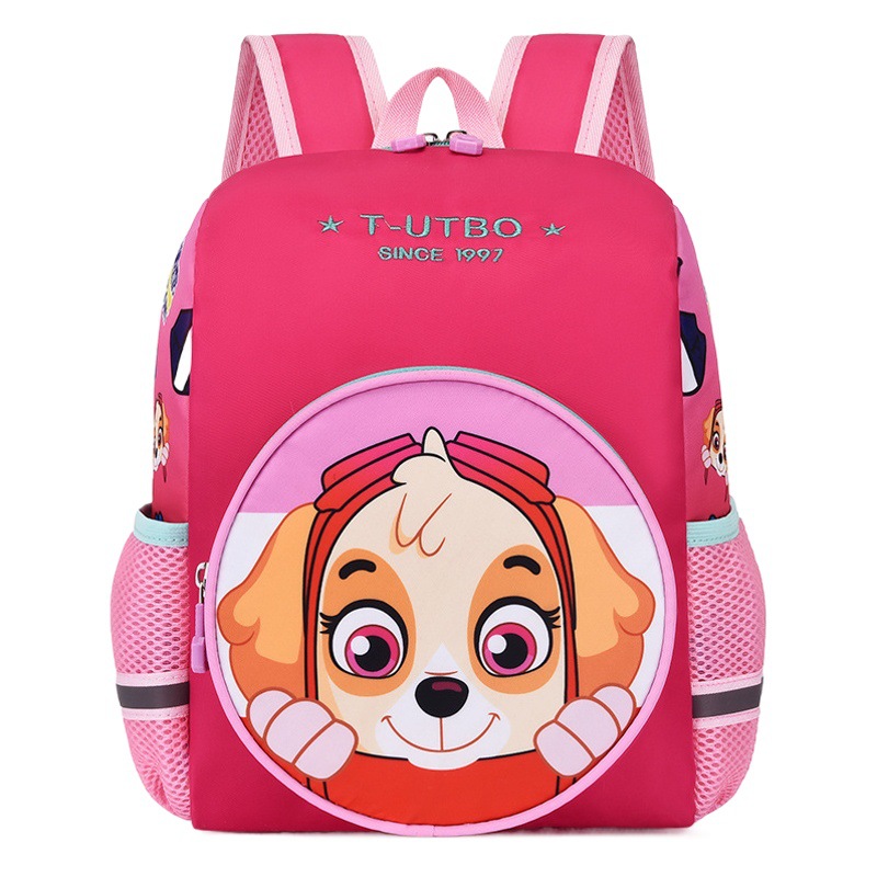 New Children's Bag Cute Cartoon Kindergarten Backpack Boys and Girls Baby Western Style Schoolbag Preschool Snack Backpack