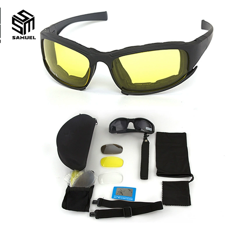 Военные очки для вентиляторов X7 поляризованные очки для верховой езды костюм очки для стрельбы Спорт на открытом воздухе ветрозащитные тактические Защитные Очки