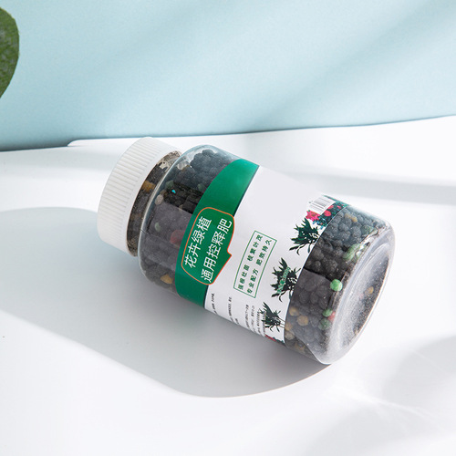 Universal controlled-release fertilizer for flowers and green plants, nutrient fertilizer, succulent granules, slow-release fertilizer, rich tree pothos nitrogen, phosphorus and potassium compound fertilizer