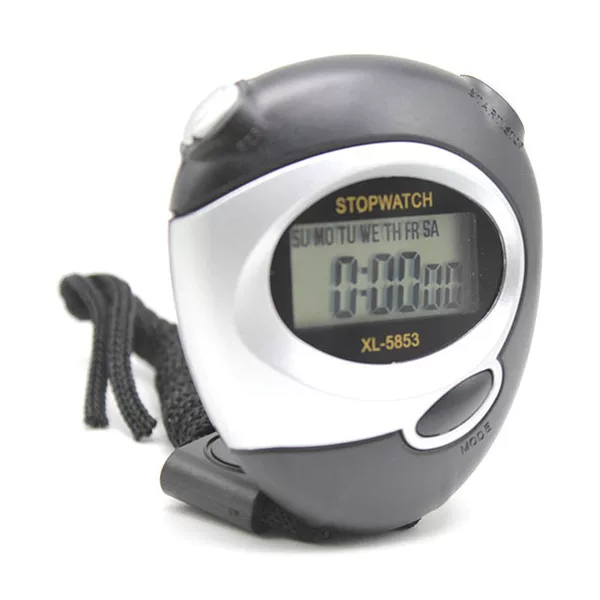 5853 sports stopwatch timer timer table running watch digital sports fitness equipment track and field electronic watch