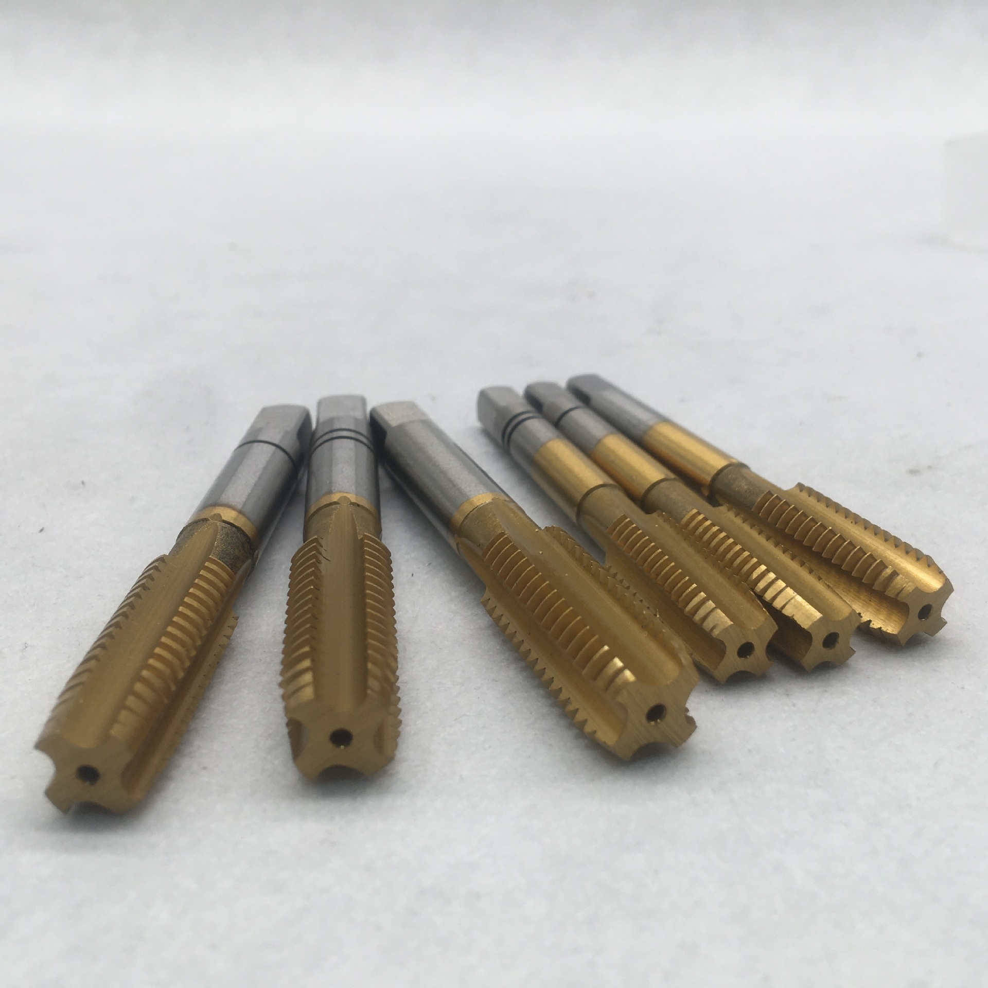 手用HSS4341丝锥DIN352 丝锥三件套 M8*1.25（镀钛，OX涂层）