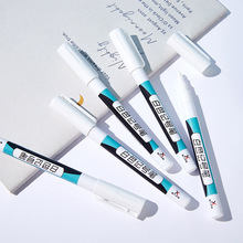 白色记号笔木工笔标记白色细记号笔轮胎标记定位方便实用防水