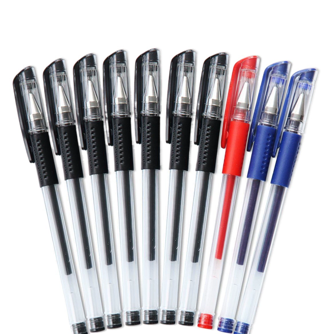 Оптовая продажа фабрики Европейский стандарт нейтральный канцелярский Тест Ручка нейтральная пуля оптом