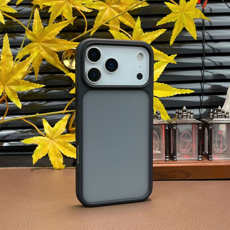 适用iPhone17Promax手机壳经典优盾肤感磁吸磨砂PC软边苹果17护套|undefined