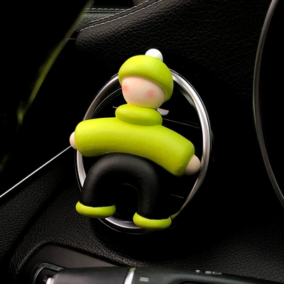Car Perfume Aromatherapy – New Villain Car Aromatherapy Car - green-clothes-green-hat-little-man