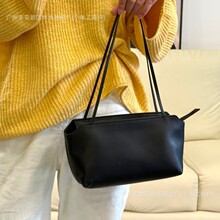 th*row热销新款terrassetogo全羊皮腋下包高级感极简风手提托特包