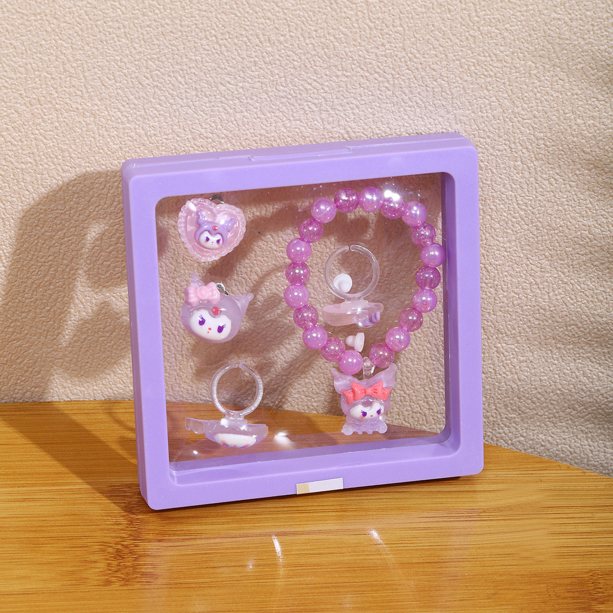Caja de amor púrpura