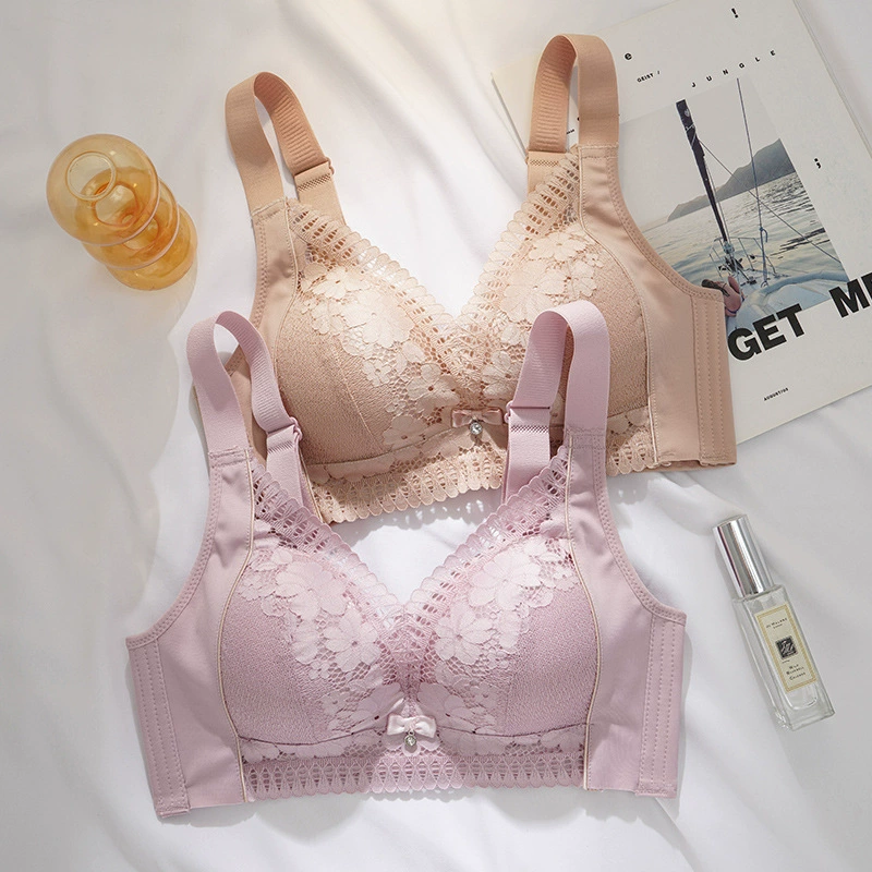 Supporting lace comfortable wireless bra, 2023 collection
