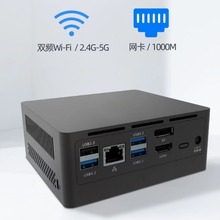 京东同款英特12代N100迷你小主机mini PC 办公口袋电脑台式现货