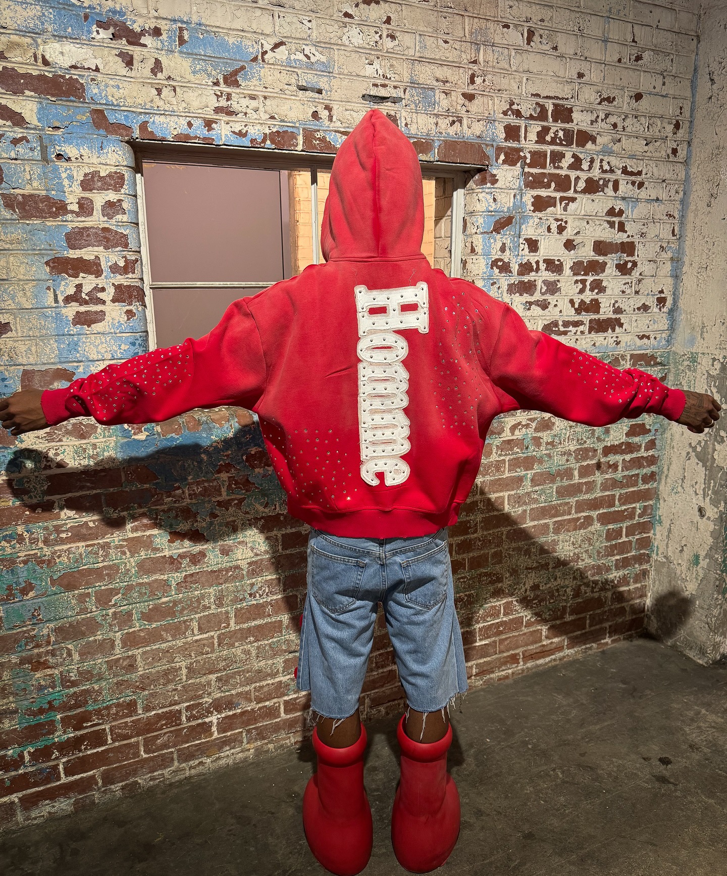 Men's Clothing American Retro Design Printed Hoodie Loose Niche Personality High Street Unisex Hip Hop Style Sweatshirt_viptrois.com