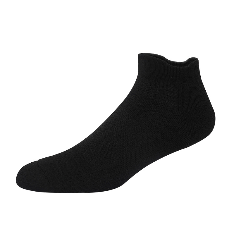Calcetines deportivos de verano, calcetines cortos de malla transpirable para hombre, calcetines con fondo de toalla grueso, calcetines absorbentes de sudor para correr y hacer ejercicio al