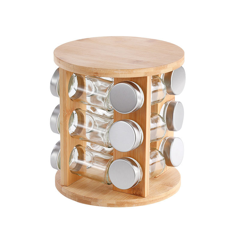 12 round silver lids (including jars)