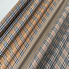 时尚经典格子布料 涤纶65克衬衫 连衣裙沙滩裤夹克羽绒服外套面料