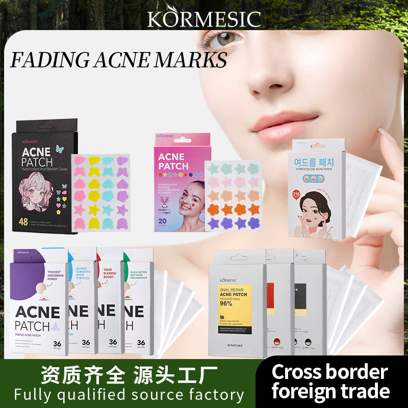 Parche corrector KORMESIC para acné – venta caliente transfronteriza, stock de fábrica al por mayor