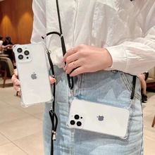 iPhone16Pro四角防摔手机壳适用TPU气囊加厚苹果15手机保护套
