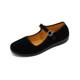 Old Beijing Cloth Shoes Work Shoes with Flat Bottom Mother Shoes Comfortable Not Tired Feet Square Dance Shoes Hotel Casual Shoes
