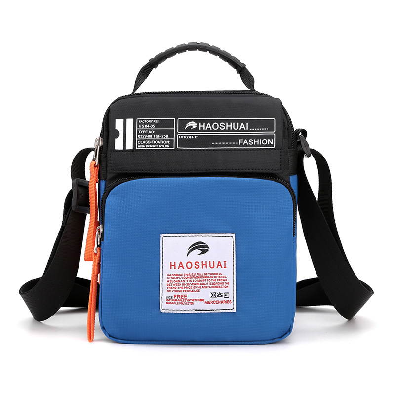 Transfronterizo nuevo hombre y mujer mensajero bolsa de hombro de ocio de moda bolsa de deporte al aire libre impermeable Satchel