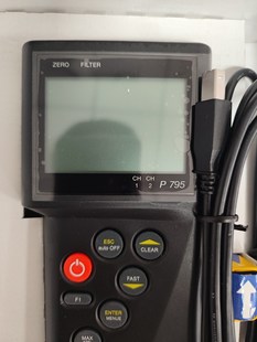 German Dostmann Thermometer Hygrometer Temperature Sensor P795 Dual Channel Minus 200 ° C-850