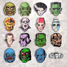 J 48683 Horror Character Badge Set �ֲ�������� ŷ���羳