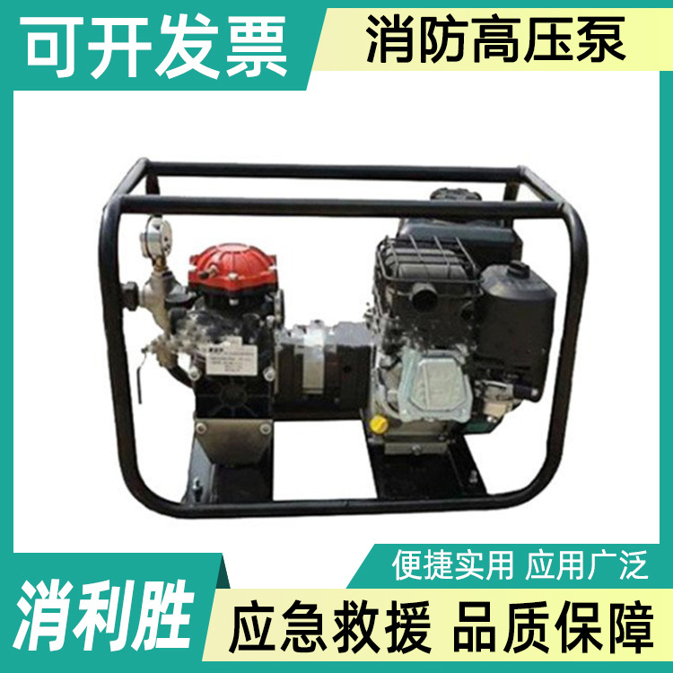森林消防高压泵DPR2.7-6四冲程风冷隔膜泵手抬式火灾救援机动泵