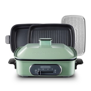 Mofei First Generation Multifunctional Cooking Pot Mr9088 Electric Hot Pot, Grilling, Steaming, Frying and Frying All-In-One Electric Grill Pot Internet Celebrity Pot