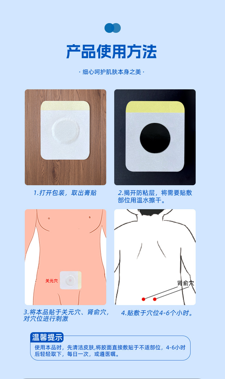 Prostate patch kidney protection 10 count