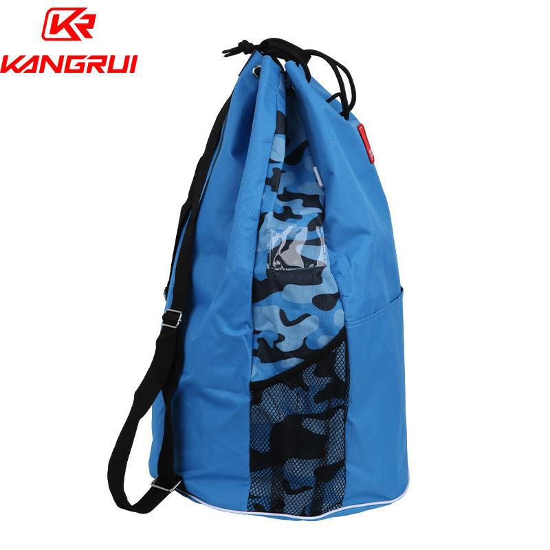 Equipo de entrenamiento Kangrui Mochila Bolsa de protección de entrenamiento de deportes al aire libre Bolsa de camping de gran capacidad impermeable de cuero Oxford