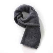 欧美跨境批发山羊绒围巾男女款百搭秋冬加厚羊绒围脖情侣礼物送礼