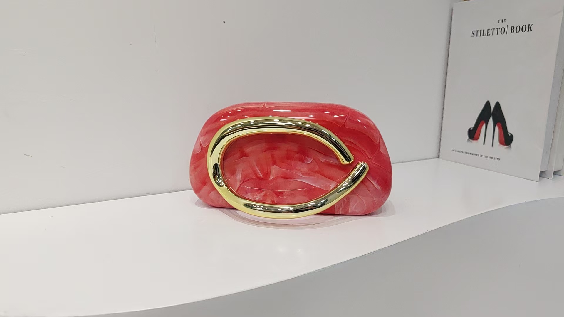 Red, marble
