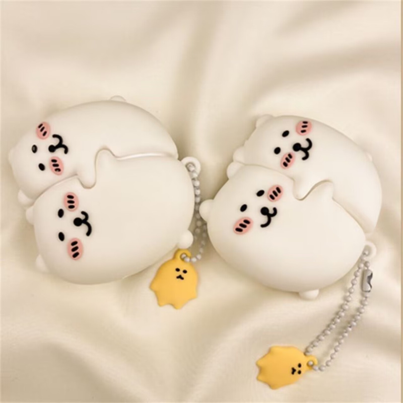 跨境水饺适用于苹果AirPods1/2/3/4代硅胶保护套Pro3代蓝牙耳机壳|undefined