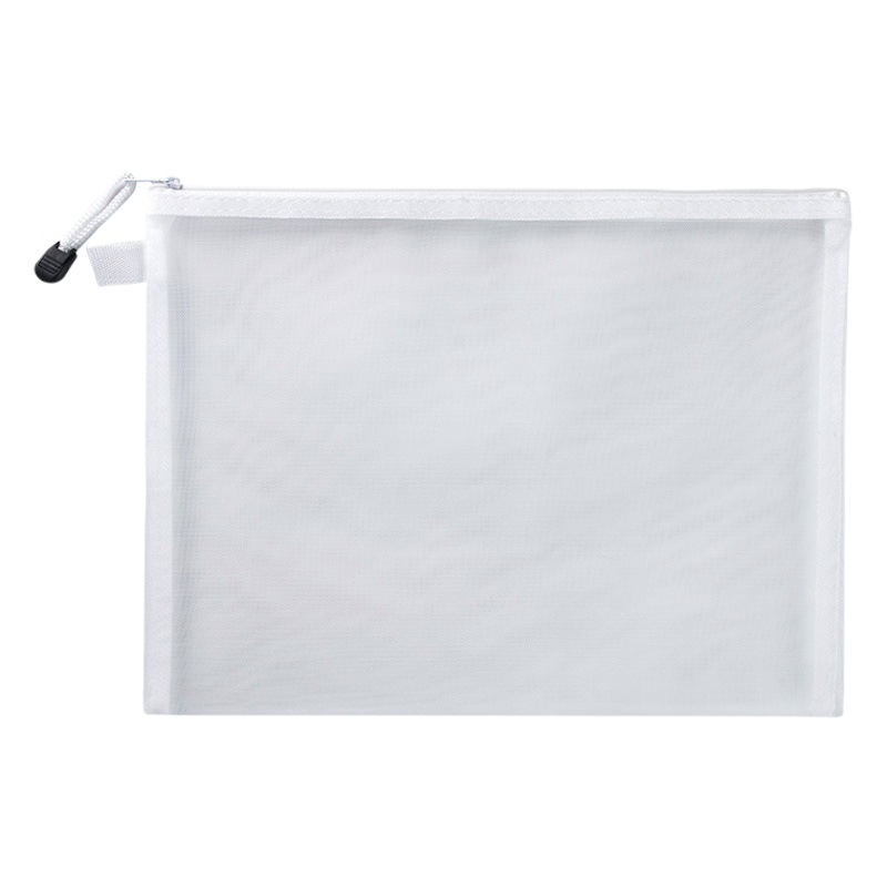 Bolsa de archivos A4 de doble capa bolsa de papel de prueba bolsa de lápiz de malla de nylon mujeres embarazadas BOLSA DE INFORMACIÓN bolsa de almacenamiento de juguetes para niños