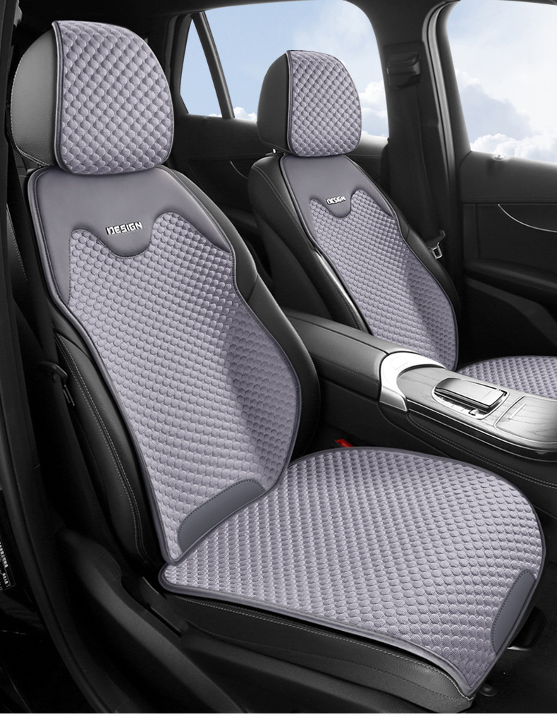 Car Seat Cushion, Universal for All Seasons, Ultra-Thin, Cool and Breathable Seat Cover, Summer Cooling Pad, Saddle Pad, Small Waist Seat Cushion