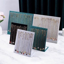 跨境项链手链展示架饰品挂架首饰陈列收纳项链板珠宝道具耳环戒指