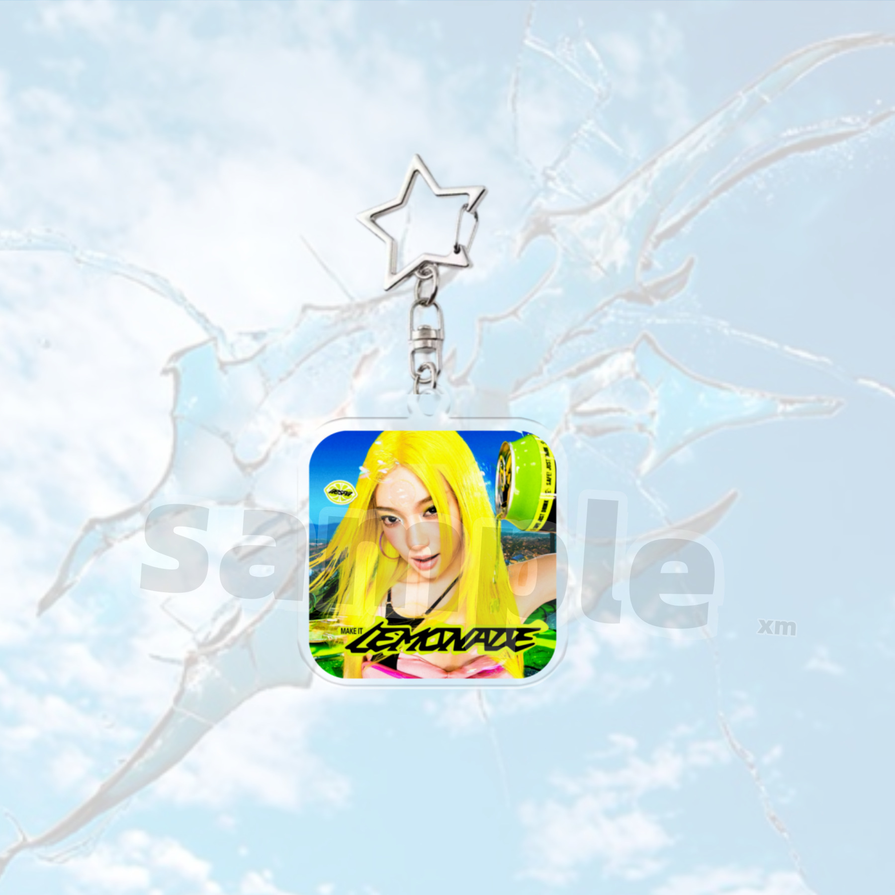 YF AESPA WINTER Acrylic Keychain 2nd Album LEMONADE Backpack Pendant Bags Accessories Star Peripheral FY