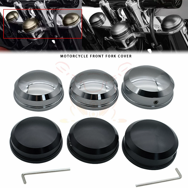 Подходит для Harley XL883 1200 Dyna 3X Samsung модифицированный ретро передний амортизатор, передняя вилка, комплект из трех частей