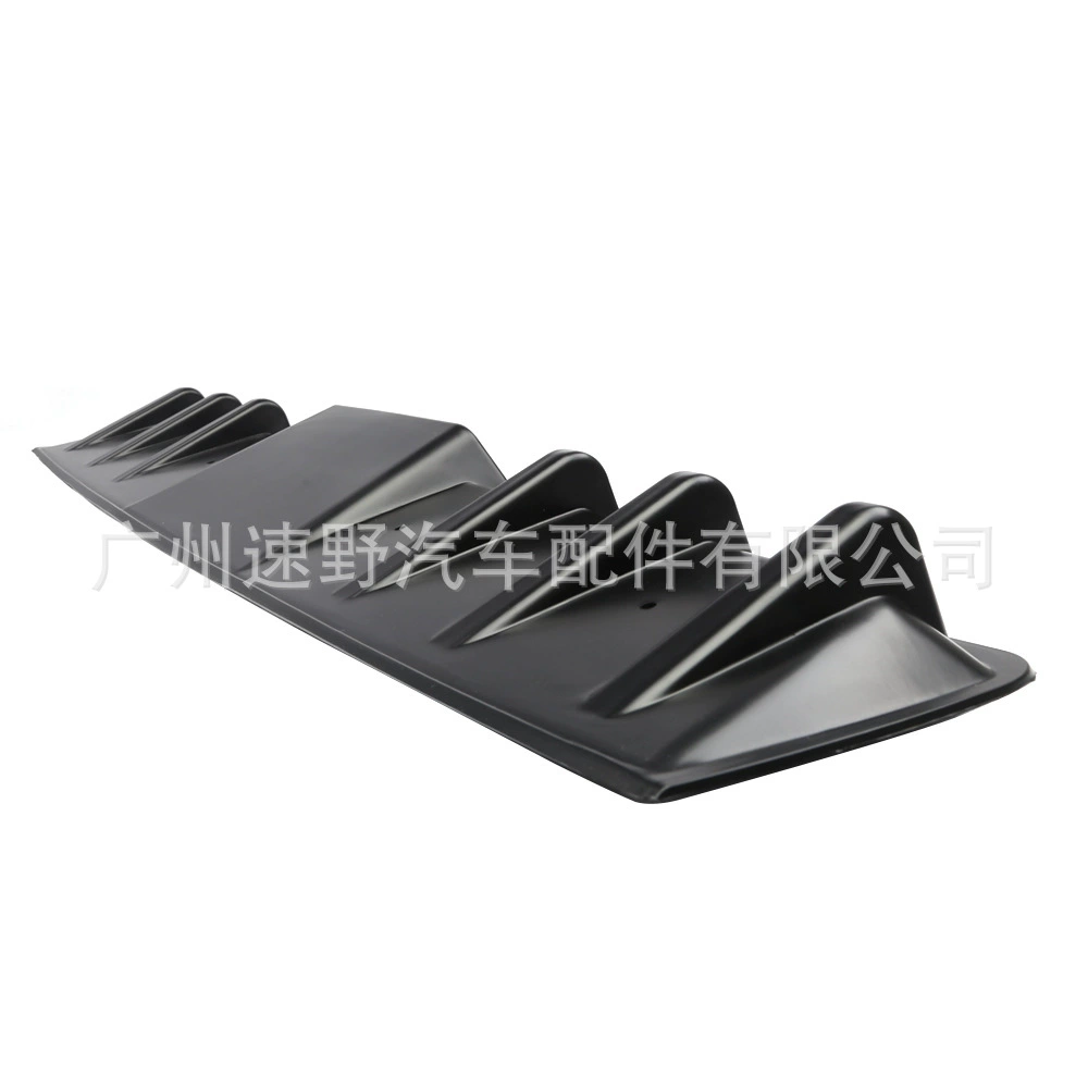 Car rear spoiler with LED light Car rear spoiler with light Car universal shark fin rear bumper deflector